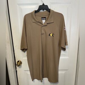 Bulwark  Protective Apparel Tan Protective Polo - flame retardant